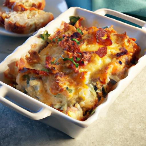 Savory Italian Prosciutto‍ & Parmesan Breakfast ‌Bake Delight