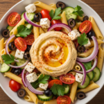 Mediterranean Hummus Pasta Salad: A Flavorful Twist
