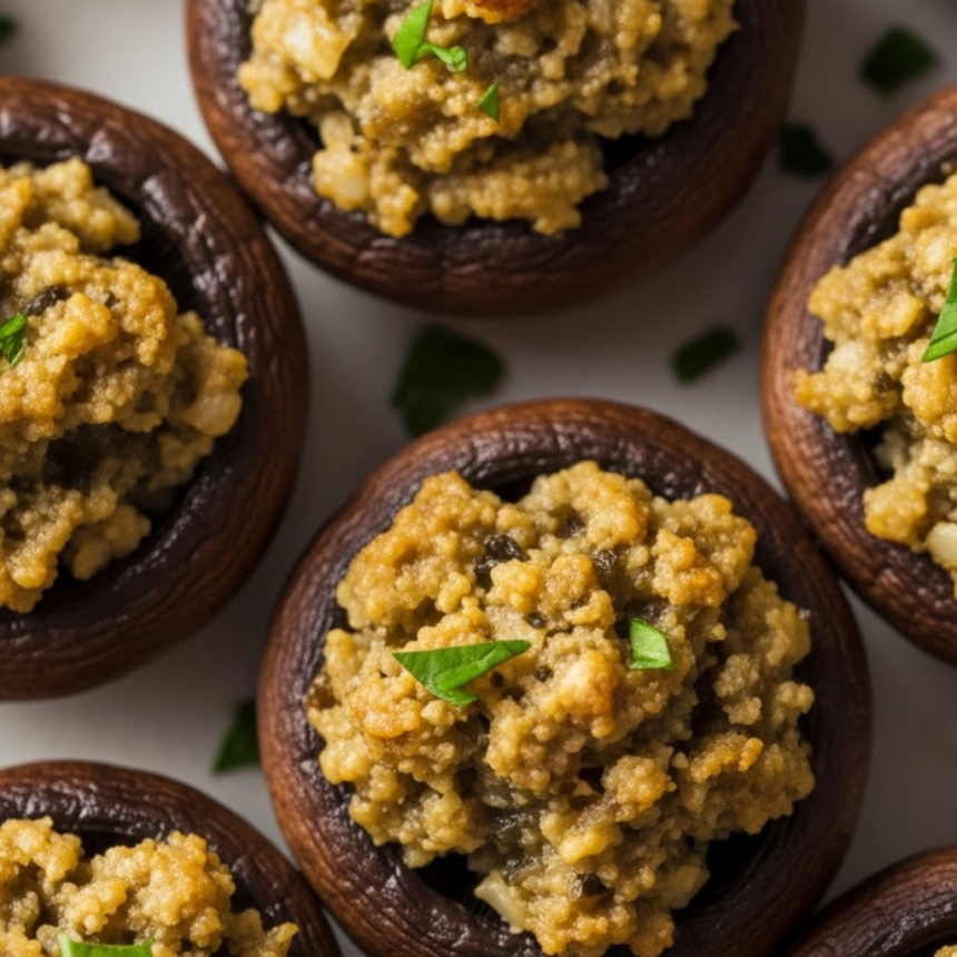 Savory Stuffed Mushrooms: A Flavorful Easy Recipe Guide