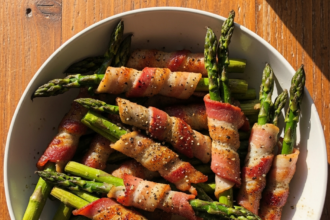 Sizzle & Crisp: Perfect Bacon-Wrapped Asparagus on the Grill