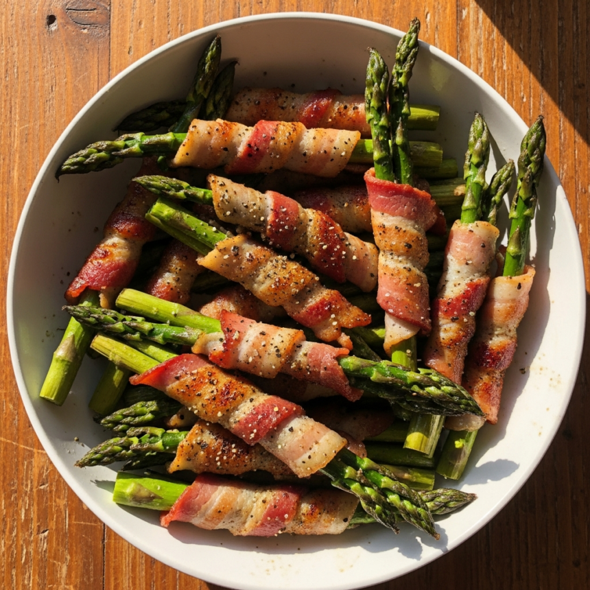 Sizzle & Crisp: Perfect Bacon-Wrapped Asparagus on the Grill