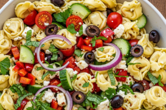 Twist Up Lunch: Delicious Tortellini Pasta Salad Recipe