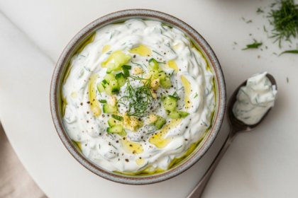 Creamy Twist: Tzatziki Sauce Made with Sour Cream