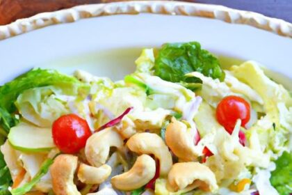 Crunchy Cashew & Cabbage Chicken Salad: A Fresh Delight