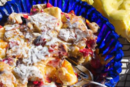 Celebrate Mornings with a Delicious Birthday Cake Pancake Casserole