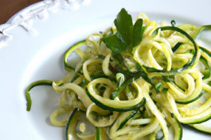 Twist on Tradition: Easy & Delicious Zucchini Noodles Recipe