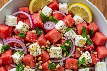 Refreshing Harmony: The Art of Watermelon and Feta Salad