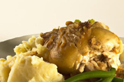 Comfort on a Plate: The Art of Chicken and Mashed Potatoes
