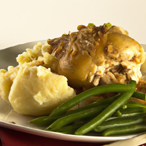 Comfort on a Plate: The Art of Chicken and Mashed Potatoes