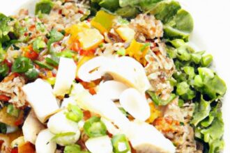 Crunchy Puffed Quinoa & Chicken Salad: A Nutritious Delight