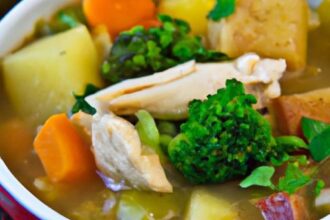 Hearty Chicken Vegetable Soup: A Nourishing Comfort Bowl