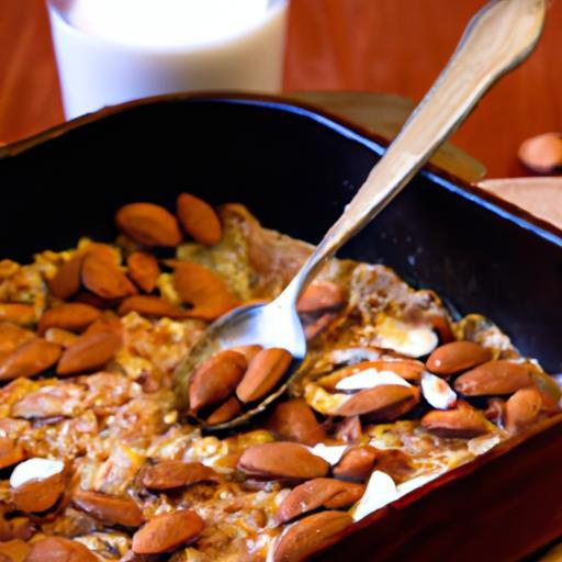 Wholesome Almond Milk & Oatmeal Casserole: A Nutty Breakfast Delight