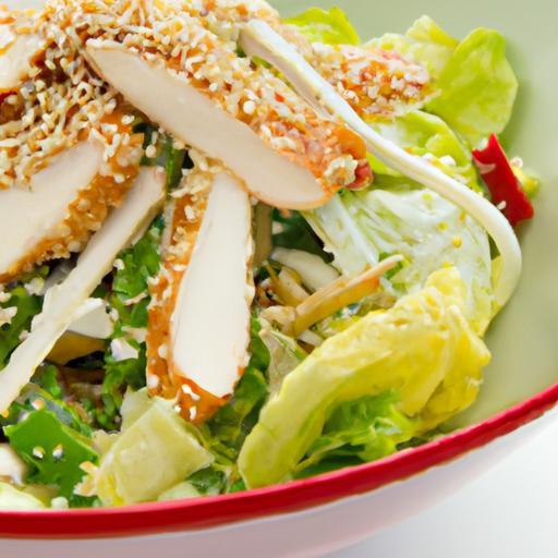 Crunchy Delight: Exploring the Flavors of Chinese Sesame Chicken Salad