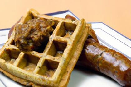 Savor the Flavor: Ultimate Savory Waffle and Sausage Bake