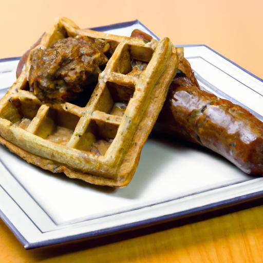 Savor the Flavor: Ultimate Savory Waffle and Sausage Bake
