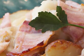 Classic Comfort: Old-Fashioned Scalloped Potatoes & Ham