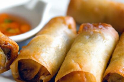 Crispy Chinese Spring Rolls: A Delicious Culinary Tradition