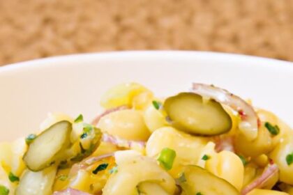 Tangy German Mustard Potato & Pasta Salad: A Flavorful Twist