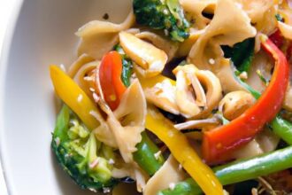 Exploring Asian Pasta Salad: A Fusion of Flavors and Freshness