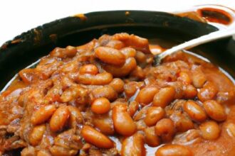 Hearty Baked Beans with Ground Beef: A Savory Comfort Dish