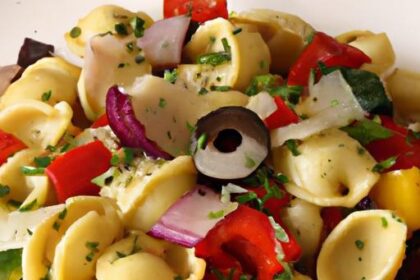 Mediterranean Magic: Greek Tortellini Pasta Salad Recipe