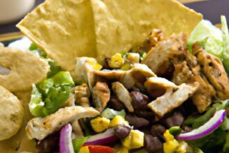 Crunchy Tortilla Chicken Salad: A Flavor-Packed Delight