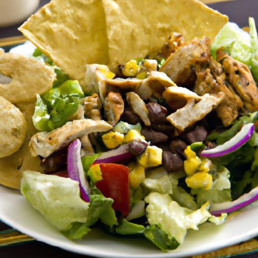 Crunchy Tortilla Chicken Salad: A Flavor-Packed Delight