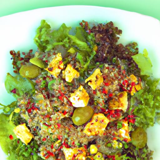 Crunchy Puffed Quinoa & Chicken Salad: A Nutritious Delight