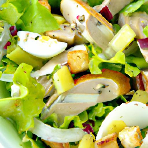 Savory French Dijon & Tarragon Chicken Salad Recipe Delight