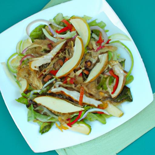 Zesty Hot & Sour Asian Chicken Salad: A Flavorful Delight