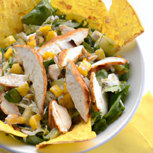 Crunchy Tortilla Chicken Salad: A Flavor-Packed Delight