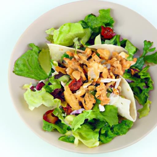 Crunchy Chicken Taco Salad: A Flavorful fiesta Bowl Guide