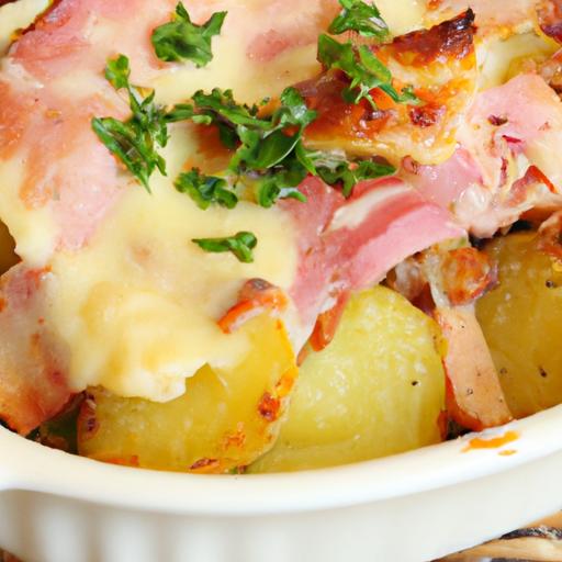 Classic Comfort: Old-Fashioned Scalloped Potatoes & Ham