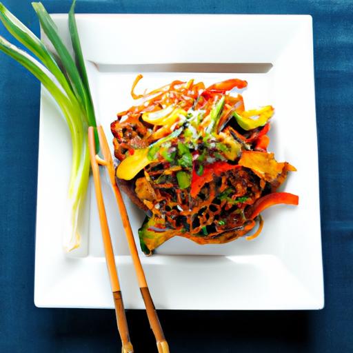 Savory Japanese Teriyaki Noodle Salad: A​ Flavorful Twist