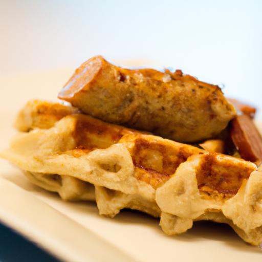 Savor the Flavor: Ultimate‌ Savory Waffle and Sausage Bake