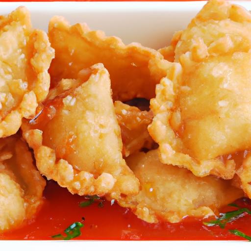 Golden Crispy Delight: Exploring the Charm of ​Deep-Fried Ravioli