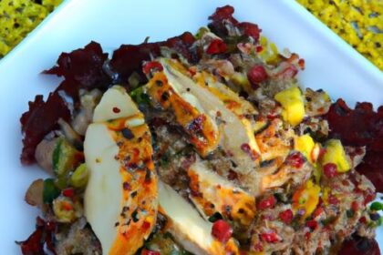 Crunchy Puffed Quinoa & Chicken Salad: A Nutritious Twist