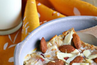 Hearty Almond Milk & Oatmeal Casserole: A Breakfast Boost