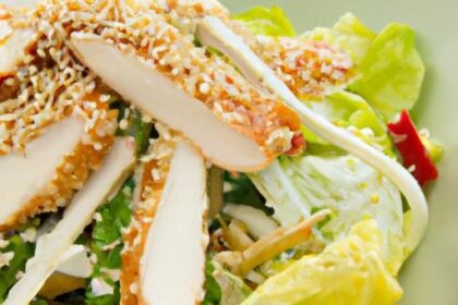 Crunchy Delight: Exploring the Flavors of Chinese Sesame Chicken Salad