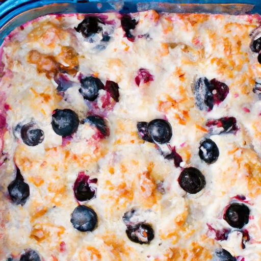 Warm Up Your Mornings with Blueberry Oatmeal Bake Delight