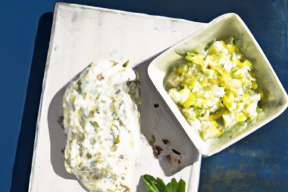 Creamy Twist: Tzatziki Sauce with Sour Cream Delight
