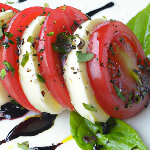 Elevate Caprese Salad with a Sweet Balsamic Twist