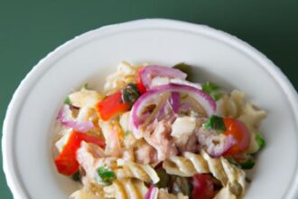 Tuna Pasta Salad Delight: Easy Recipe for Fresh Flavor