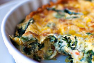 Wholesome Spinach and Egg Casserole: A Nutritious Delight