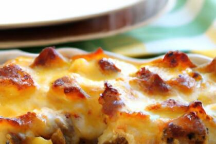 Ultimate Cheesy Hamburger Potato Casserole: Comfort in a Dish