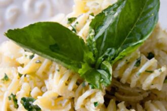 Zesty Lemon Basil Pasta Salad: Fresh Flavor in Every Bite