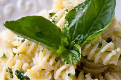 Zesty Lemon Basil Pasta Salad: Fresh Flavor in Every Bite