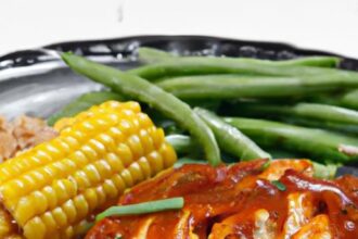 Smoky Grilled Chipotle Chicken with Hearty Corn & Bean Salad