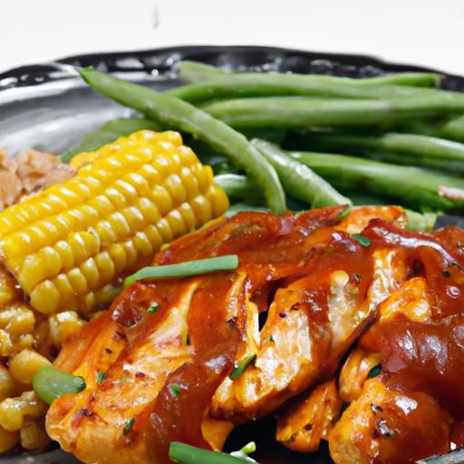 Smoky Grilled Chipotle Chicken with Hearty Corn & Bean Salad