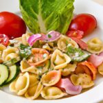 Mediterranean Fusion: Greek-Inspired Tortellini Pasta Salad